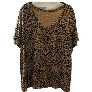 AVA & VIV leopard cotton T-shirt 706